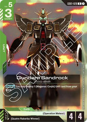 Gundam Sandrock (GD01-028) [Newtype Rising]
