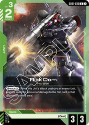 Rick Dom (GD01-030) [Newtype Rising]