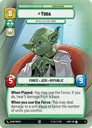 Yoda - My Ally is the Force (6) (6) [Organized Play Promos]