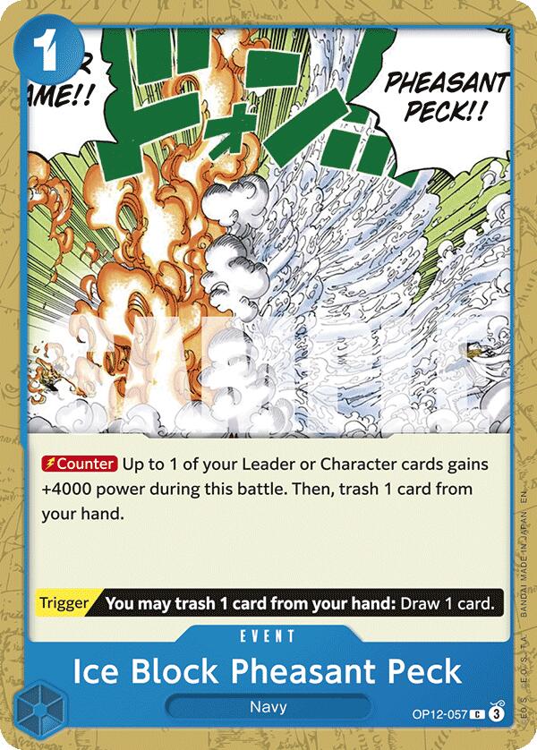 Ice Block Pheasant Peck [Legacy of the Master]