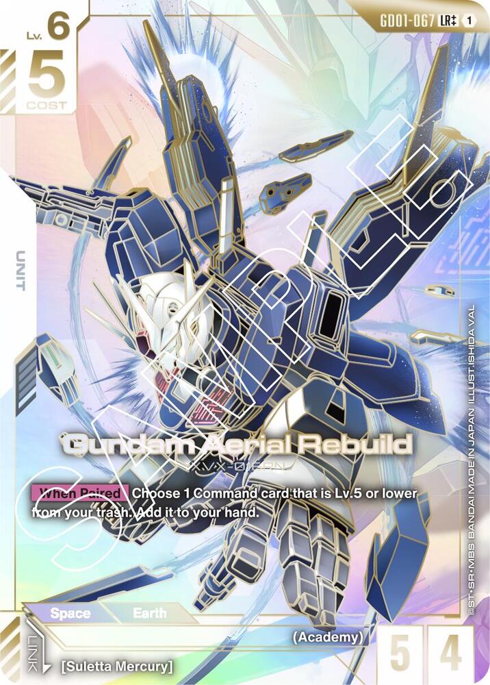 Gundam Aerial Rebuild (LR++) (GD01-067) [Newtype Rising]