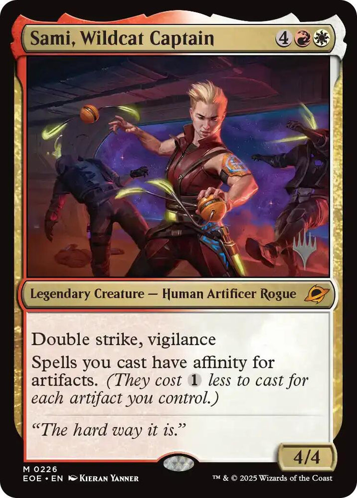 Sami, Wildcat Captain [Edge of Eternities Promo Pack]