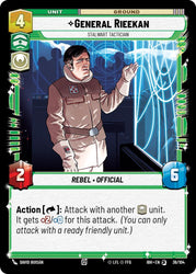 General Rieekan (36/104) - Stalwart Tactician (36/104) [Intro Battle: Hoth]