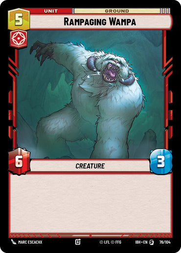 Rampaging Wampa (76/104) (76/104) [Intro Battle: Hoth]