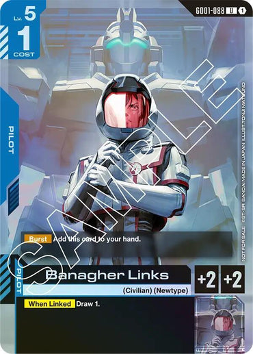 Banagher Links (Launch Event) (GD01-088) [Gundam Promotional Cards]