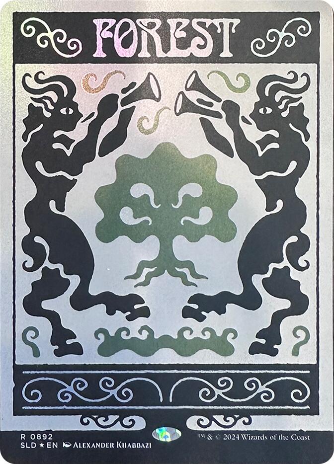 Forest (0892) (Rainbow Foil) [Secret Lair Drop Series]