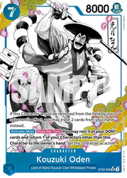 Kouzuki Oden (Parallel) [Starter Deck: Ace & Newgate]