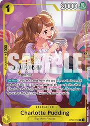 Charlotte Pudding (CS 25-26 Celebration Pack) [One Piece Promotion Cards]
