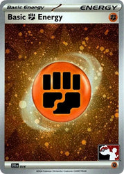 Basic Fighting Energy (014) (Cosmos Holo) [Prize Pack Series Seven]
