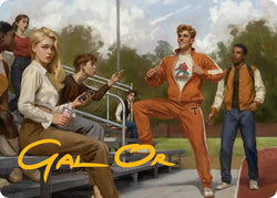 Flash Thompson, Spider-Fan Art Card (Gold-Stamped Signature) [Marvel's Spider-Man Art Series]