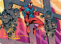 Scarlet Spider, Ben Reilly Art Card (Gold-Stamped Signature) [Marvel's Spider-Man Art Series]
