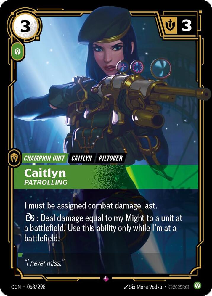 Caitlyn, Patrolling (068/298) [Origins]