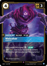 Malzahar, Fanatic (113/298) [Origins]