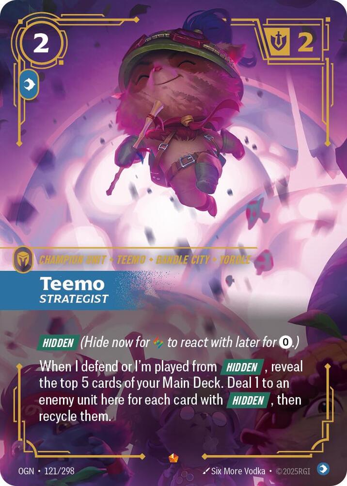 Teemo, Strategist (121/298) [Origins]