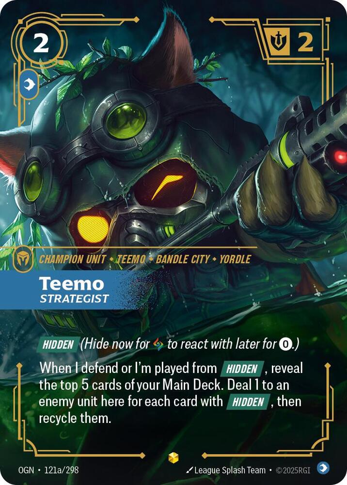Teemo, Strategist (Alternate Art) (121a/298) [Origins]