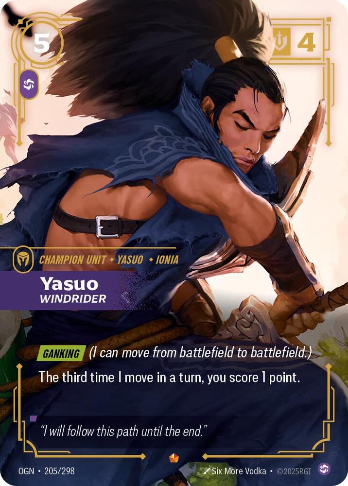 Yasuo, Windrider (205/298) [Origins]