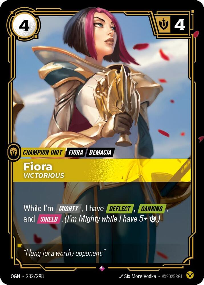 Fiora, Victorious (232/298) [Origins]