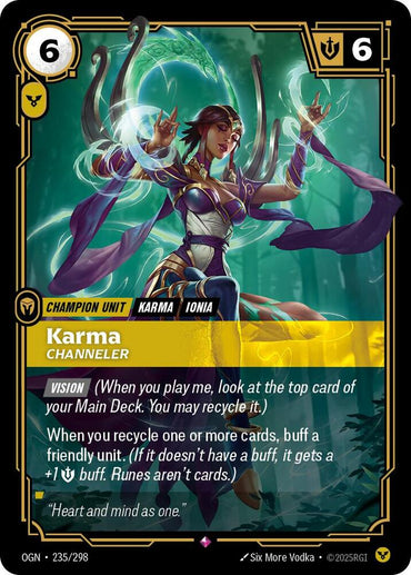 Karma, Channeler (235/298) [Origins]