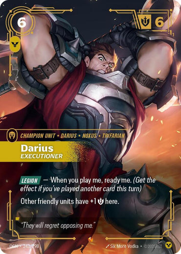 Darius, Executioner (243/298) [Origins]