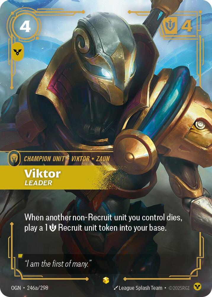 Viktor, Leader (Alternate Art) (246a/298) [Origins]