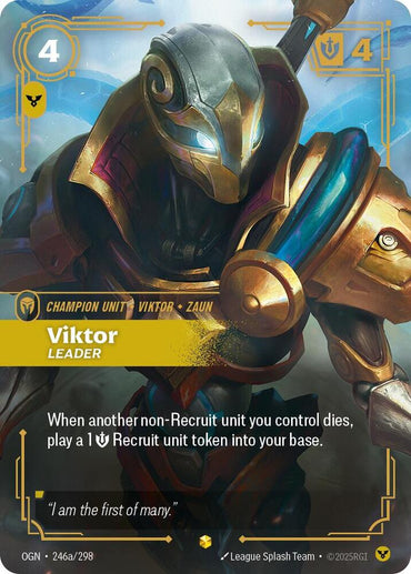 Viktor, Leader (Alternate Art) (246a/298) [Origins]
