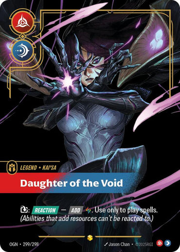 Kai'Sa, Daughter of the Void (Overnumbered) (299/298) [Origins]