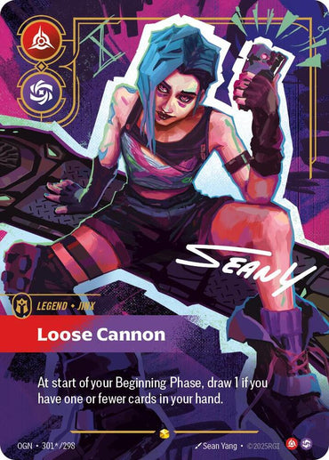 Jinx, Loose Cannon (Signature) (301*/298) [Origins]