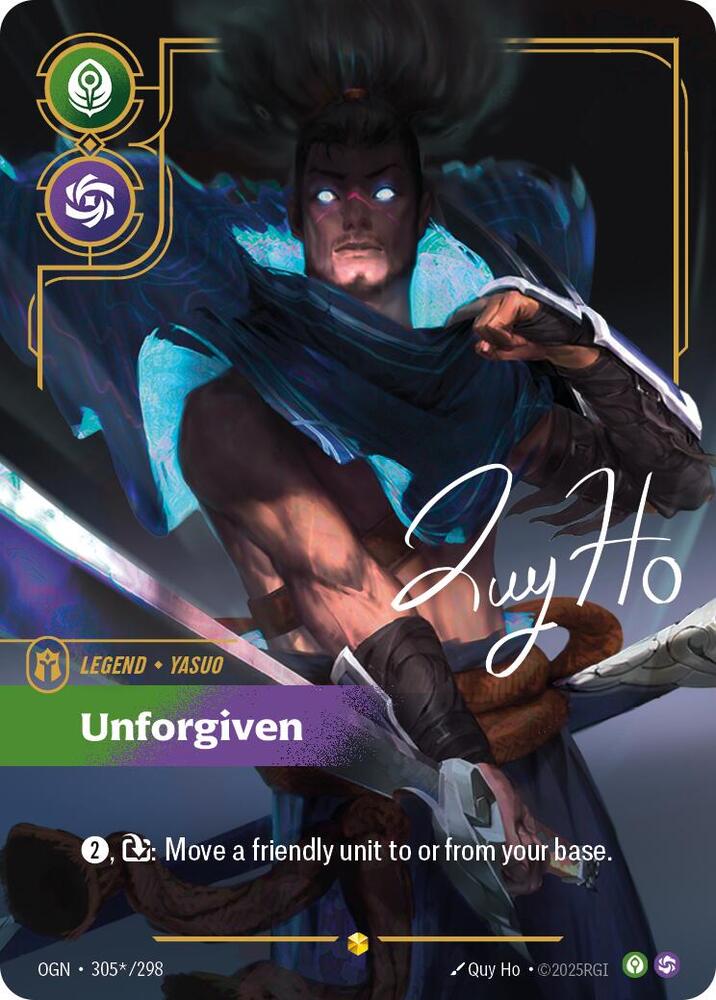 Yasuo, Unforgiven (Signature) (305*/298) [Origins]