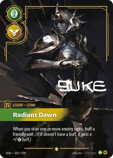 Leona, Radiant Dawn (Signature) (306*/298) [Origins]