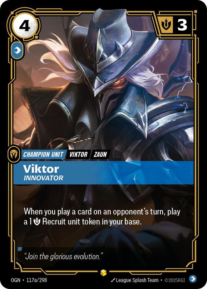 Viktor, Innovator (Alternate Art) (117a/298) [Origins]