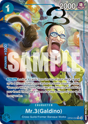 Mr.3(Galdino) (OP09-056) (Alternate Art) [Premium Booster -The Best- Vol. 2]