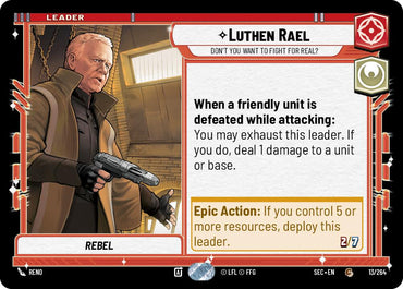 Luthen Rael (13/264) - Don't You Want To Fight For Real? (13/264) [Secrets of Power]