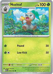 Nuzleaf (014/132) [Mega Evolution: Base Set]