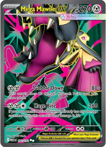 Mega Mawile ex (162/132) [Mega Evolution: Base Set]