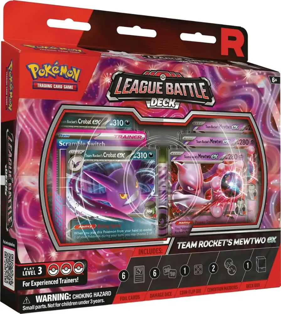League Battle Deck (Team Rocket's Mewtwo ex)