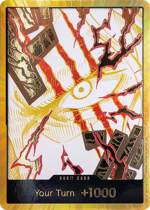 DON!! Card (Shanks) (Gold) [Premium Booster -The Best- Vol. 2]