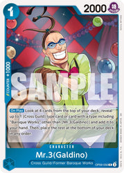 Mr.3(Galdino) (OP09-056) (Reprint) [Premium Booster -The Best- Vol. 2]