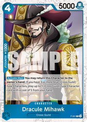 Dracule Mihawk (P-081) (Pirate Foil) [Premium Booster -The Best- Vol. 2]