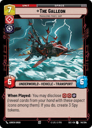 The Galleon (141/264) - Marauding Pirate Ship (141/264) [Secrets of Power]
