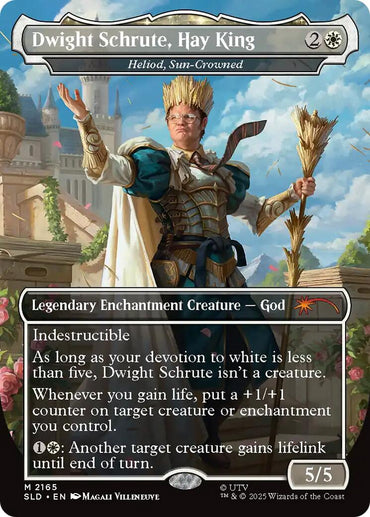 Dwight Schrute, Hay King - Heliod, Sun-Crowned [Secret Lair Drop Series]