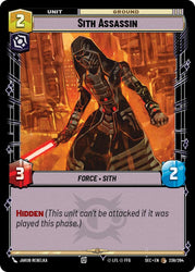 Sith Assassin (238/264) (238/264) [Secrets of Power]
