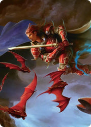 The Destined Warrior Scene Art Card [FINAL FANTASY Art Series]