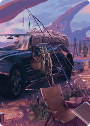 Fishing Gear Scene Art Card [FINAL FANTASY Art Series]