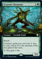 Ezzaroot Channeler (Extended Art) [Commander 2021]