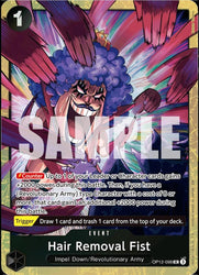 Hair Removal Fist [One Piece Promotion Cards]