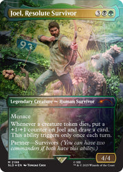 Joel, Resolute Survivor (Rainbow Foil) [Secret Lair Drop Series]