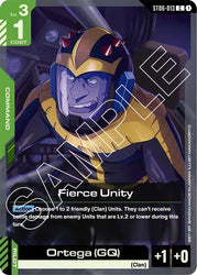 Fierce Unity (ST06-013) [Starter Deck 06: Clan Unity]