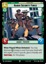 Naboo Security Force (120/264) (120/264) [Secrets of Power]