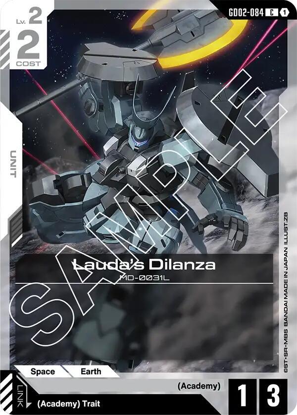 Lauda's Dilanza (GD02-084) [Dual Impact]