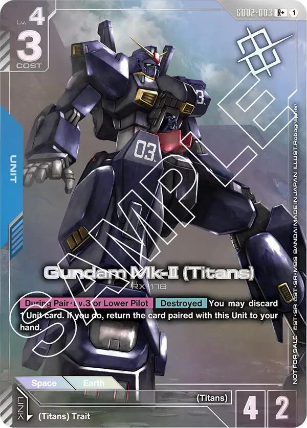 Gundam Mk-II (Titans) (Store Tournament Winner Pack 02) (GD02-003) [Gundam Promotional Cards]